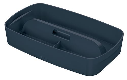 Leitz Mybox Cosy Organiser Tray Small Velvet Grey 52660089 Fusion Office