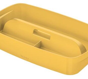 Leitz Mybox Cosy Organiser Tray Small Warm Yellow 52660019 Fusion Office