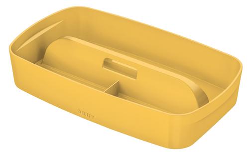 Leitz Mybox Cosy Organiser Tray Small Warm Yellow 52660019 Fusion Office
