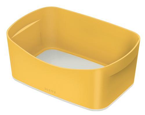 Leitz Mybox Cosy Storage Tray Warm Yellow 52640019 Fusion Office