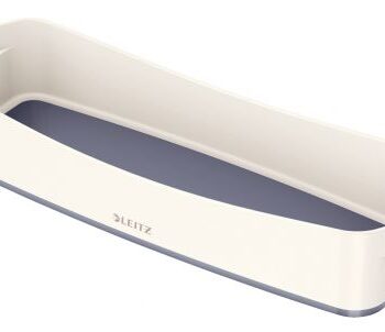 Leitz Mybox Long Storage Trays White Grey Pack 4 52581001 Fusion Office