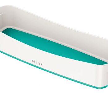 Leitz Mybox Long Storage Trays White Ice Blue Pack 4 52581051 Fusion Office