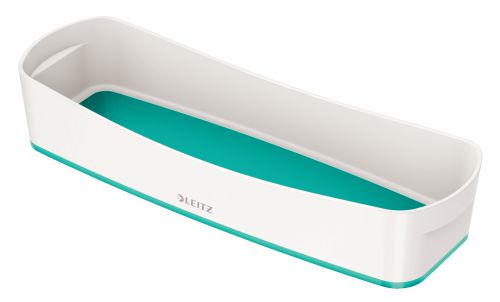 Leitz Mybox Long Storage Trays White Ice Blue Pack 4 52581051 Fusion Office