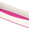 Leitz Mybox Long Storage Trays White Pink Pack 4 52581023 Fusion Office