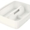 Leitz Mybox Organiser Tray With Handle Large White 53220001 Fusion Office