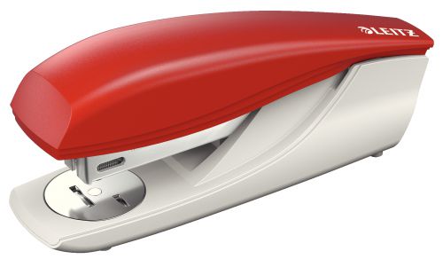 Leitz Nexxt Half Strip Office Stapler Red 30 Sheets 55000025 Fusion Office