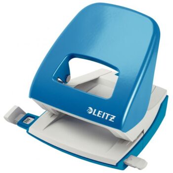 Leitz Nexxt Metal 2 Hole Punch Light Blue 30 Sheets 50080030 Fusion Office