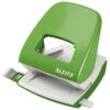 Leitz Nexxt Metal 2 Hole Punch Light Green 30 Sheets 50080050 Fusion Office