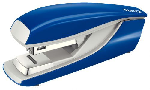 Leitz Nexxt Metal Flat Clinch Stapler Blue 30 Sheets 55050035 Fusion Office