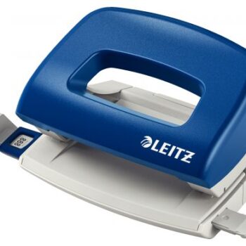 Leitz Nexxt Mini 2 Hole Punch Blue 10 Sheets 50580035 Fusion Office