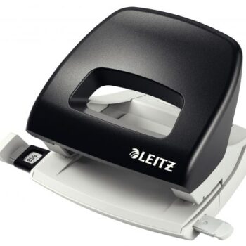 Leitz Nexxt Small 2 Hole Punch Black 16 Sheets 50380095 Fusion Office