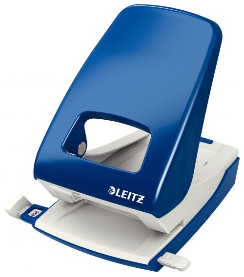 Leitz Nexxt Strong 2 Hole Punch Blue 40 Sheets 51380035 Fusion Office