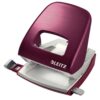 Leitz Nexxt Style Metal 2 Hole Punch Garnet Red 30 Sheets 50060028 Fusion Office