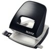 Leitz Nexxt Style Metal 2 Hole Punch Satin Black 30 Sheets 50060094 Fusion Office