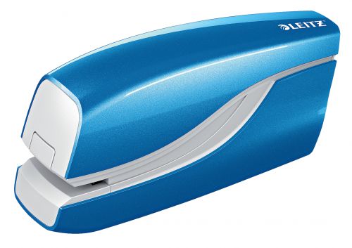 Leitz Nexxt Wow Battery Powered Stapler Blue 55661036 Fusion Office