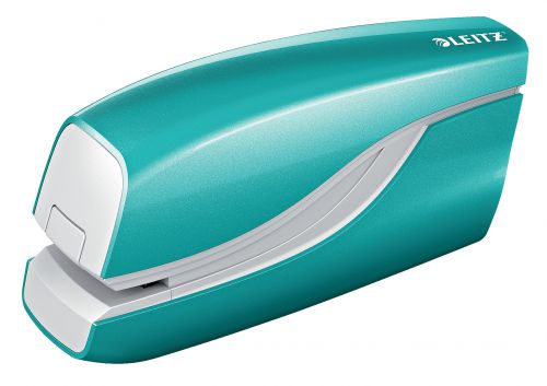Leitz Nexxt Wow Battery Powered Stapler Ice Blue 55661051 Fusion Office