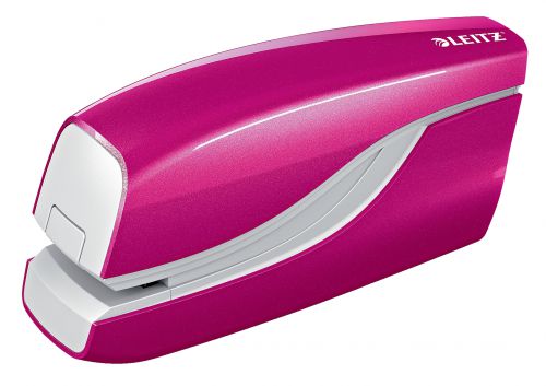 Leitz Nexxt Wow Battery Powered Stapler Pink 55661023 Fusion Office