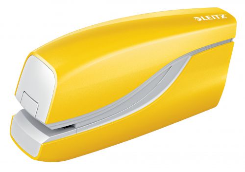 Leitz Nexxt Wow Battery Powered Stapler Yellow 55661016 Fusion Office