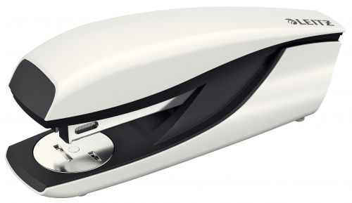Leitz Nexxt Wow Metal Stapler Pearl White 30 Sheets 55022001 Fusion Office