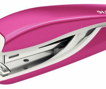 Leitz Nexxt Wow Mini Stapler Pink Metallic 10 Sheets 55281023 Fusion Office