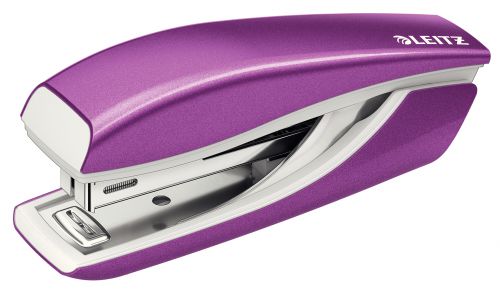 Leitz Nexxt Wow Mini Stapler Purple 10 Sheets 55281062 Fusion Office