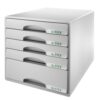 Leitz Plus 5 Drawers Cabinet Grey 52110085 Fusion Office