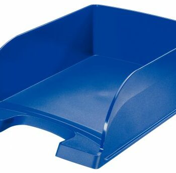 Leitz Plus Jumbo Letter Trays Blue 52330035 Pack 4 Fusion Office
