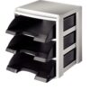 Leitz Plus Letter Tray Rack Black 53270095 Fusion Office