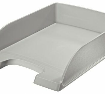 Leitz Plus Letter Trays Grey 52270085 Pack 5 Fusion Office