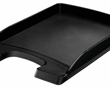 Leitz Plus Slim Letter Trays Black 52370095 Pack 10 Fusion Office