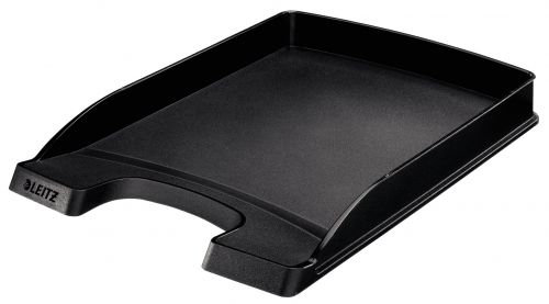 Leitz Plus Slim Letter Trays Black 52370095 Pack 10 Fusion Office