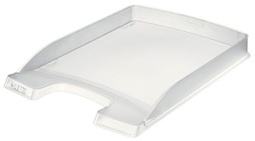 Leitz Plus Slim Letter Trays Clear 52370003 Pack 10 Fusion Office
