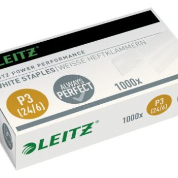 Leitz Power Performance P3 White Staples 24 6 Box 1000 55540000 Pack 10 Fusion Office