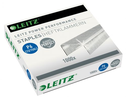 Leitz Power Performance P6 Staples 23 15xl Box 1000 55790000 Pack 20 Fusion Office