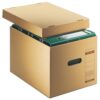 Leitz Premium Archiving Boxes 335x280x440mm Pack 10 60810000 Fusion Office