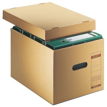 Leitz Premium Archiving Boxes 335x280x440mm Pack 10 60810000 Fusion Office