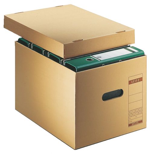 Leitz Premium Archiving Boxes 335x280x440mm Pack 10 60810000 Fusion Office