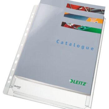 Leitz Premium Embossed Expanding Punched Pockets A4 47563003 Pack 5 X 10 Fusion Office