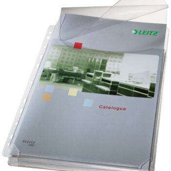 Leitz Premium Embossed Expanding Punched Pocketsflap A4 47573003 Pack 5 Fusion Office