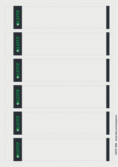 Leitz Printable Narrow Spine Labels For Lever Arch Files 16862085 Fusion Office