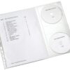 Leitz Punched Pockets With Cd Sleeve A4 47613003 Pack 5 X 20 Fusion Office