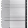 Leitz Recycle A4 Index Extra Wide 1 10 Polyprop 12080000 Pack 10 Fusion Office