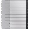 Leitz Recycle A4 Index Extra Wide 1 12 Polyprop 12090000 Pack 10 Fusion Office