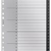 Leitz Recycle A4 Index Extra Wide 1 20 Polyprop 12110000 Pack 10 Fusion Office