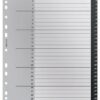 Leitz Recycle A4 Index Extra Wide 1 31 Polyprop 12180000 Pack 10 Fusion Office
