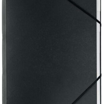 Leitz Recycle Card Divider Book 6tabs Black 39140095 Fusion Office
