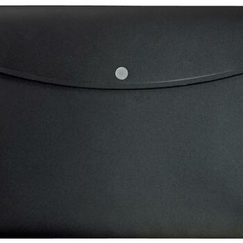 Leitz Recycle Document Wallets A4 Black 46780095 Pack 10 Fusion Office