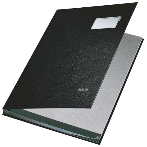 Leitz Signature Book 10 Dividers Black 57010095 Fusion Office