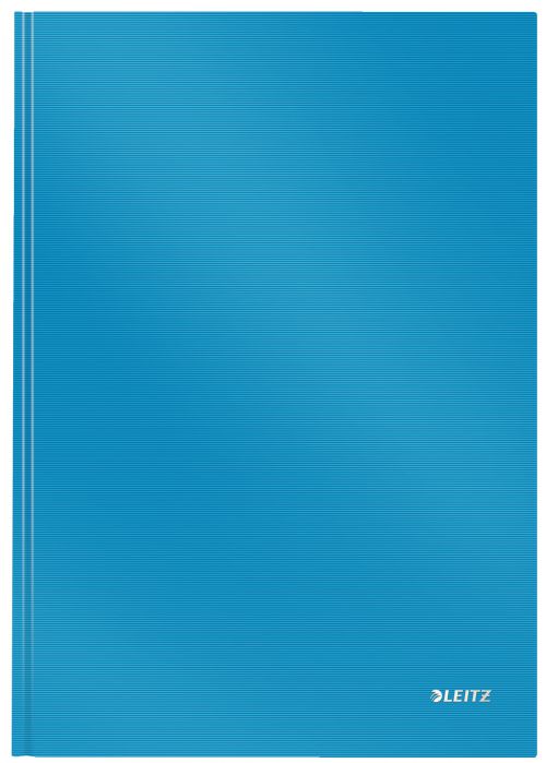Leitz Solid Notebooks A4 Ruled Light Blue Cover 46650030 Pack 6 Fusion Office