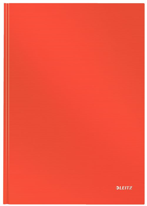Leitz Solid Notebooks A4 Ruled Light Red Cover 46650020 Pack 6 Fusion Office